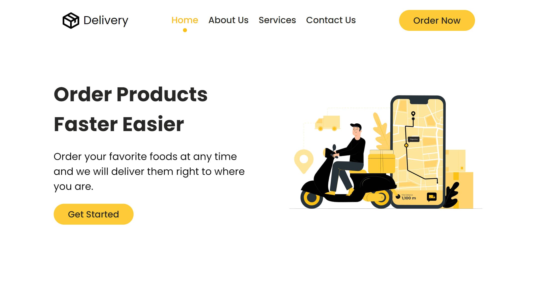 Website Home Page Screen Shot